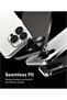 Camera Lens Frame Glass Compatible with iPhone 15 Pro Max - Black - 4