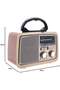 Portable Radio with Bluetooth, SD Card, USB & AUX Port - Multi-Function Speaker with FM Radio - 3