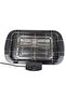 Smokeless Indoor/Outdoor Electric Grill Portable Tabletop Grill Kitchen BBQ Grills Adjustable Temperature Control,Removable Water Filled Drip Tray,2000W,Black（EU Plug） - 2