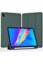 Midnight Green Trifold Smart Case for iPad Pro 11-Inch (2022/2021) - Soft TPU, Pencil Holder - 2