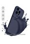 iPhone 15 Pro Max 6.7” Case – Midnight Blue, Silky-Soft Liquid Silicone with Shockproof Rubber, Includes Screen Protector - 3