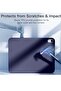 Slim Trifold Stand Case for iPad 10th Gen (10.9-Inch, 2022) with Pencil Holder – Navy - 4