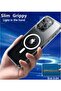 iPhone 16 Pro Max Magnetic Crystal Clear Case – 6.9 Inch Slim, Shockproof, and Wireless Charging Compatible - 5