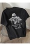 Unisex Welcome to My Mind Printed Oversize Crew Neck T-Shirt - 2