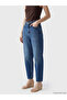 Soulife Blue Barrel Fit Women's Jean Pants - 2