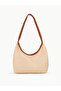Mun Wicker Vintage Double Zipper Hand and Shoulder Bag - 2