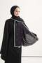 Mely Floş Shawl Black - 2