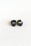 Hole Figure Model Men Women Unisex 316L Steel Hoop Earrings 2 Pieces - 2
