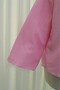 Round Neck Buttoned Spanish Sleeve Siena Tunic - Pink - 6
