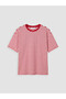 Vision Red 100% Cotton Oversize Women's T-Shirt - 5