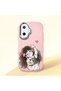 Poco F7 Compatible Case Camera Protector Pink Silicone Couple Phone Case Girl Patterned