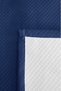 Plain Navy Blue Color Single Decorative Pique Set - Quilted Plain Blue 160X220 cm Bedspread - 7