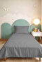 Black Striped Modern Youth Room Single Pique Set-Minimal 160X220 cm Quilted Bedspread - 5