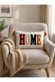 Modern Punch Embroidered Home Textile Cushion Cover (30X50Cm) Decorative