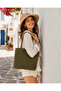 Veronika Hand Knitted Bag – Handmade, Elegant Design - Green Color - 5