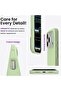 Compatible with iPhone 17 Pro Max Case, Liquid Silicone Shockproof Cover, Light Green - 5