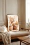 Dried Flowers and Stems in Wicker Basket Decorative Framed Mdf Painting - 2