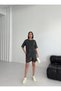 Women's Washable Stone-Faced Shorts and T-Shirt Set - 2