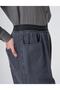 Comfortable Cut Trousers with Waist Detail Black - 6