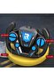 1pc Abs Rechargeable Rc Racing Car 2 4g Remote Control Model Blue High Speed Rubber Wheels - 3