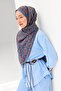 Tencel Monare Shawl Bud Indigo - 2