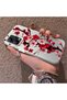 Poco X5 5g Compatible Silicone Edge Hard Back Case Couple Phone Case with Floral Pattern - 2