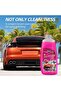 Super Concentrated Cherry Wash & Wax (1 LITER) Shine & Protect Your Car with Cleaning Sponge and Towel - 3