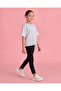 Girls Black Leggings Embellished With Rhinestones - 6
