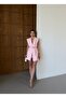85 cm Long Vest Oversized Gold Buckle Belted Shoulder Pad Piece Elegant Oversized Vest