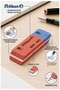 Red Blue Eraser 3 Pieces Pelikan Sp40 Pencil Ballpoint Pilot Pen Eraser Non-Falling Apart School Office - 4