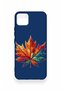 Realme C11 2021 Compatible Colorful Leaf Pattern Silicone Case - 2