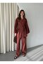 Kiremit Romna Raw Linen Jacket and Trousers Set - 2Y8447 - 7