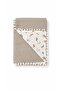 4 Piece Pique Muslin Baby Swaddle Set Double Sided – Blanket, Pillow, Scarf, Bib and Swaddle Cover - 3