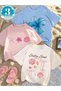 New Season 3-Piece Set Girls' T-Shirt, Multi-Color, 100% Cotton
