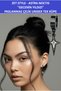 Zet Style Astra Noctis – Star of the Night Gothic Stainless Unisex Steel Single Earring - 3
