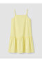 Esvab • Modern & Distinctive Square Collar Ruffled Girls' Poplin Dress - 3