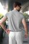 Grimelanj Slim Fit Hakim Collar Knitwear Men's T-Shirt E7189 - 3