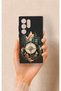 Samsung S24 Ultra Compatible Compass Forest Pattern Silicone Case