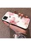 Poco C31 Compatible Silicone Edge Hard Back Case Couple Phone Case with Floral Pattern - 2