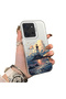 Mi 14t 5g Compatible Silicone Edge Hard Back Case Couple Phone Case Tower Pattern