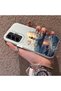 Samsung Galaxy A36 5g Compatible Silicone Edge Hard Back Case Couple Phone Case Tower Pattern - 2