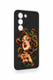 Vivo V30 Lite Compatible Medusa Patterned Silicone Case - 3