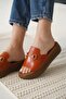 Tile Genuine Leather Slippers Tr31My62F - 6