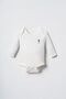 Embroidered Baby Girl White Long Sleeve Pajama Set Usb3236-C-V1 - 5