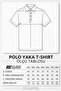 Men's Large Size Single Jersey Polo T-Shirt Classic with Pockets 26402 Navy Blue - 4