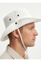 Gabardine Hunter Bucket Mountaineer Hat - Adjustable Drawstring Unisex Safari Fedora - 5