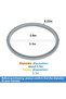 2 Pack Gray Gasket Replacement Parts Compatible with NutriBullet 600W 900W Blenders NB-101B NB-10... - 3