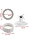 For Hamilton Beach Blender Parts Blade Replacement Parts with Jar Base Cap and O-Ring Seal Gasket... - 2