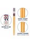 5 Pairs Japanese Style Wooden Chopsticks Set with Non-Slip Tips Cat Pattern Chopstik Set with Box - 6