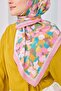 Velora Scarf Floral Pink - 5